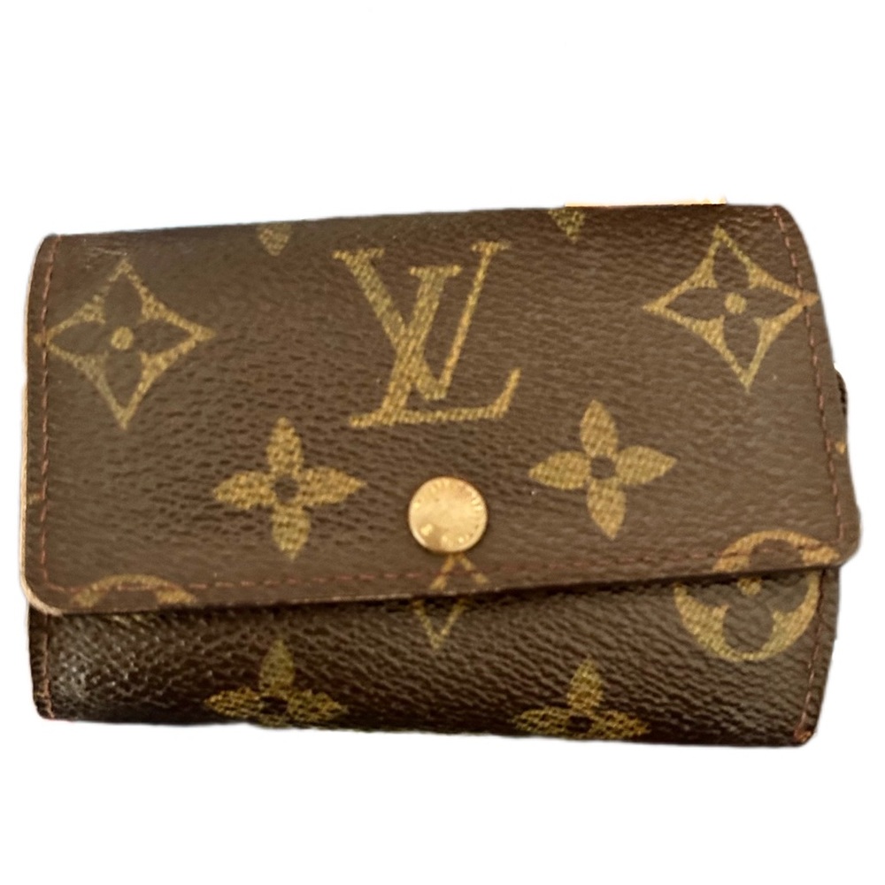 Louis Vuitton Key Case Wallet Monogram 6 Key Multicles Holder Vintage